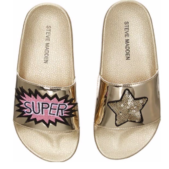 Steve Madden Other - Steve Madden  Girls' JGRLTALK Slide Sandal
